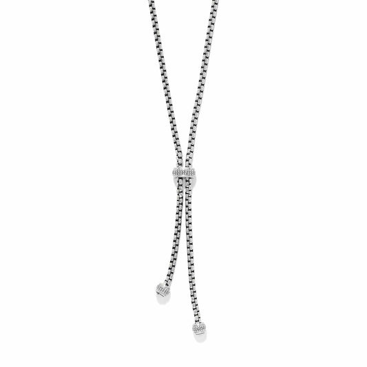 Brighton Meridian Solis Y Silver Necklace