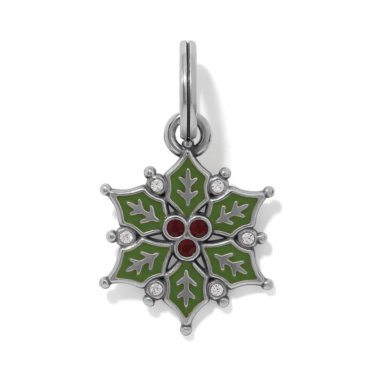 Brighton Merry Poinsettia Charm