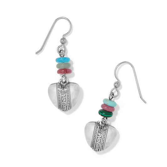 Brighton Mingle Sweetheart Bead French Wire Earrings