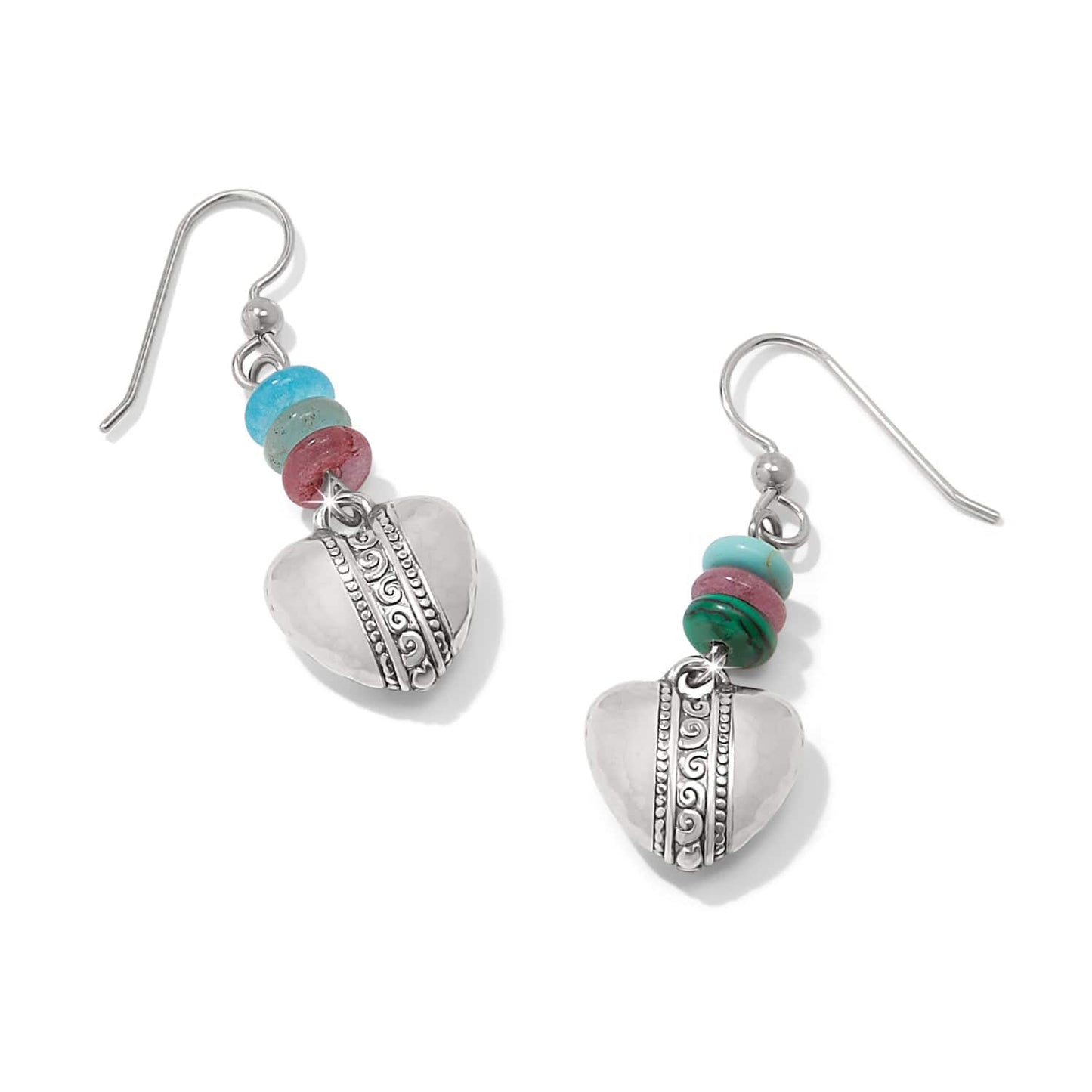 Brighton Mingle Sweetheart Bead French Wire Earrings