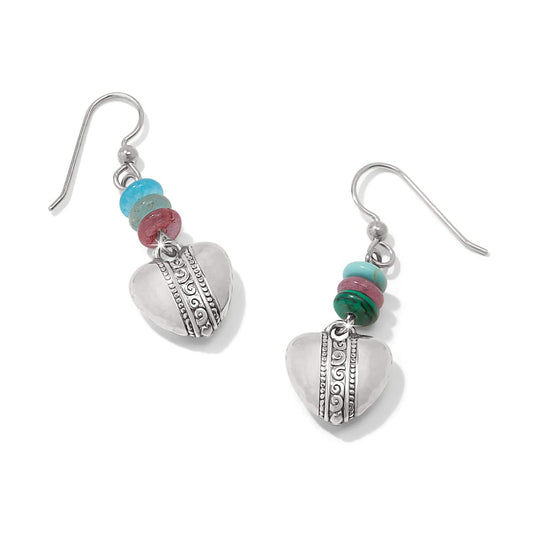 Brighton Mingle Sweetheart Bead French Wire Earrings