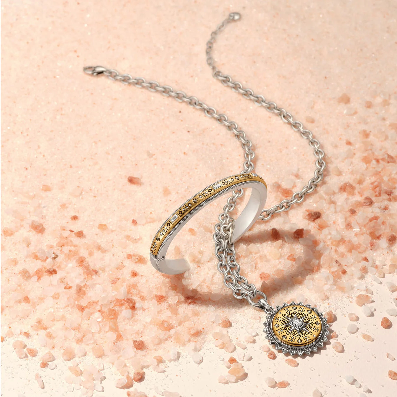 Brighton Mosaic Nova Hinged Bangle