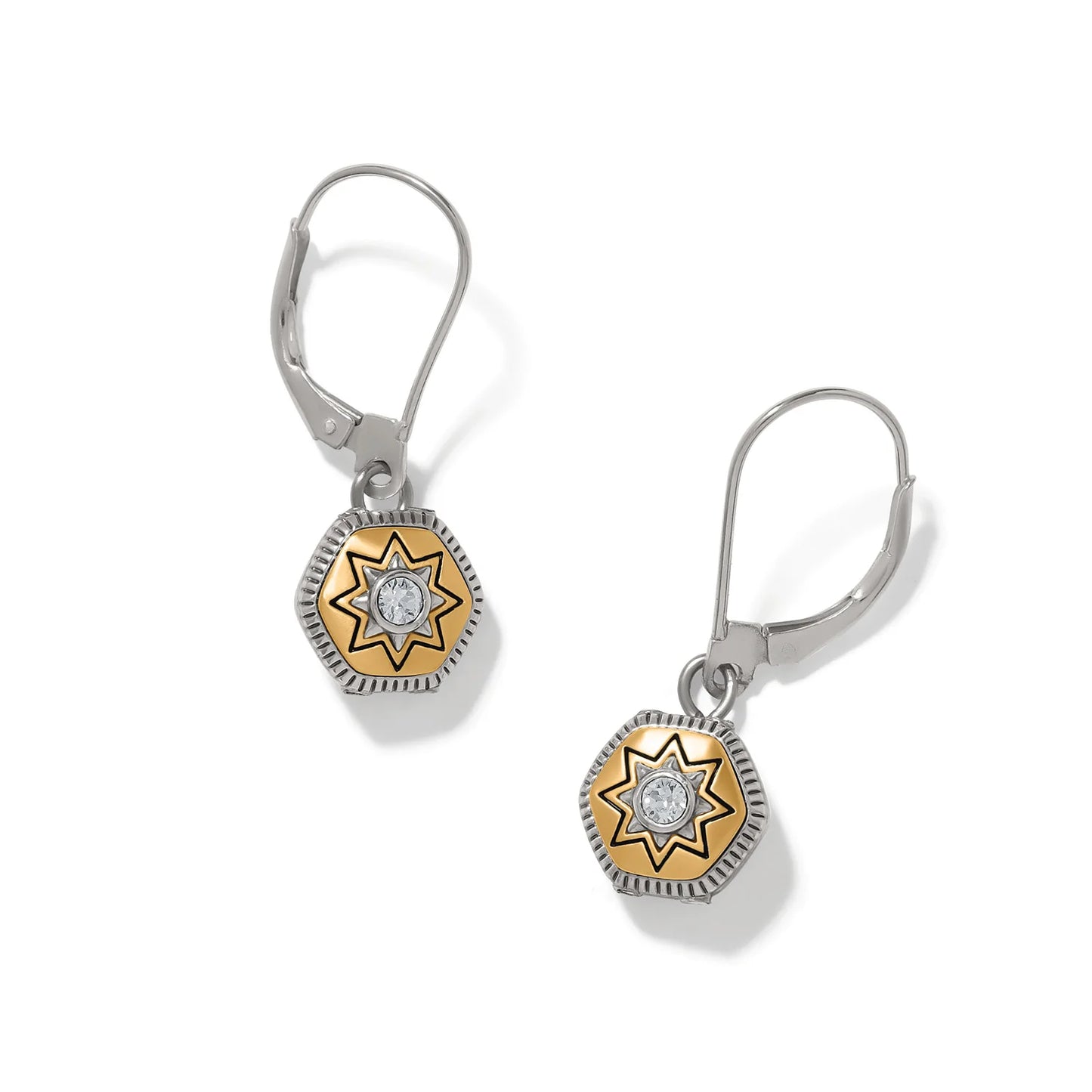 Brighton Mosaic Nova Mini Leverback Drop Earrings
