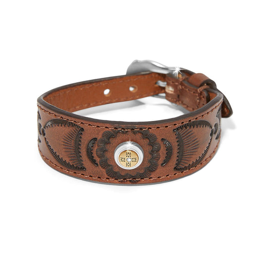 Brighton Mosaic Two Tone Bandit Bracelet