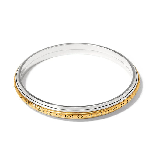 Brighton Mosaic Two Tone Bangle
