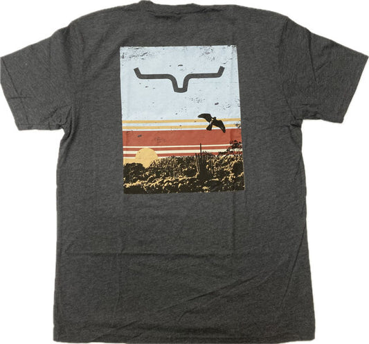 Kimes Ranch Charcoal Scottsdale Sunset T-Shirt