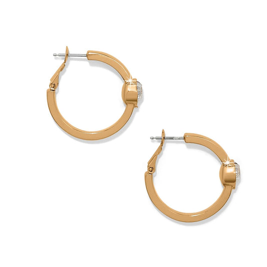 Brighton Mystery Of Love Heart Hoop Earrings