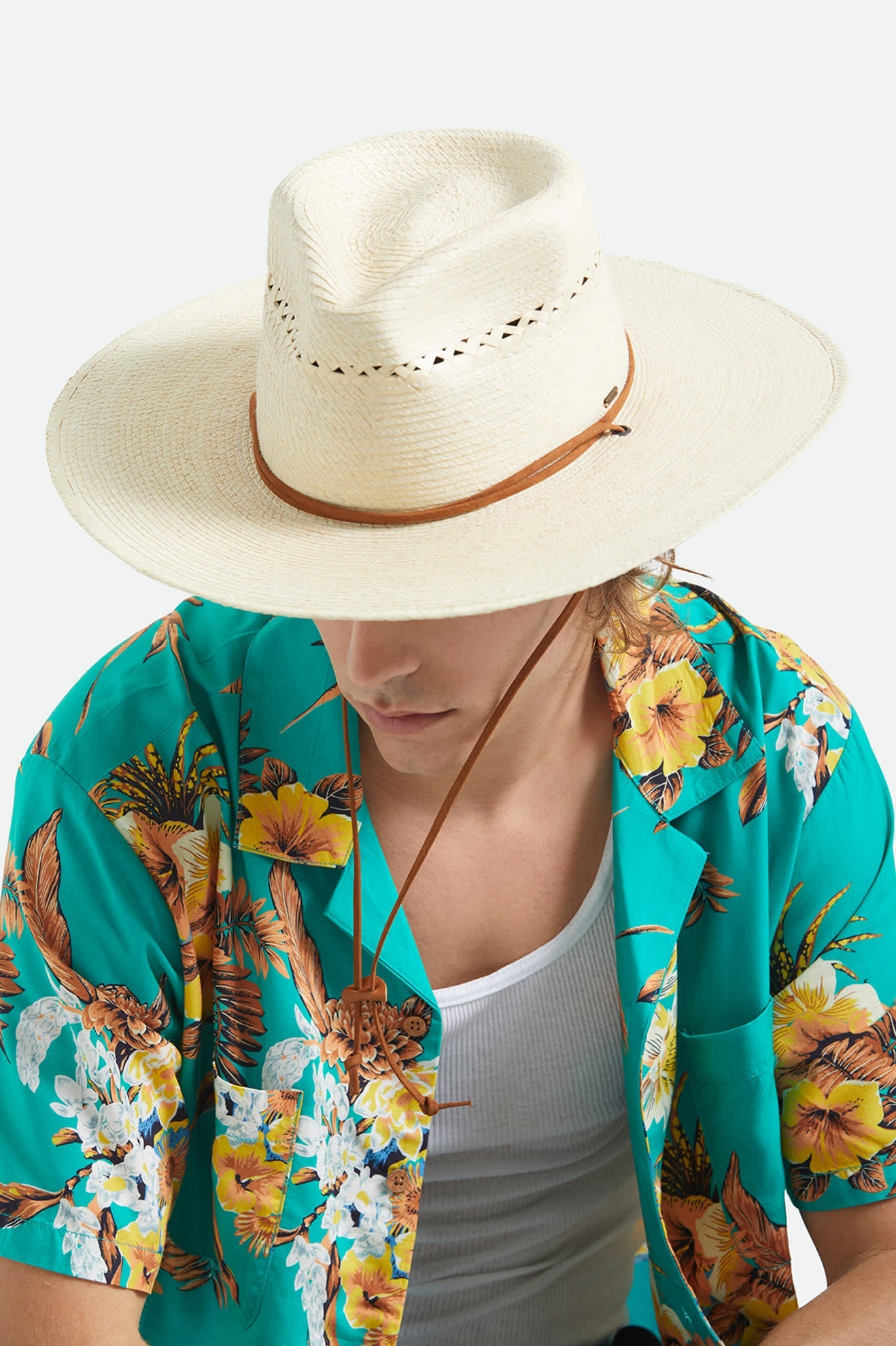Brixton BECK STRAW RANCHER HAT