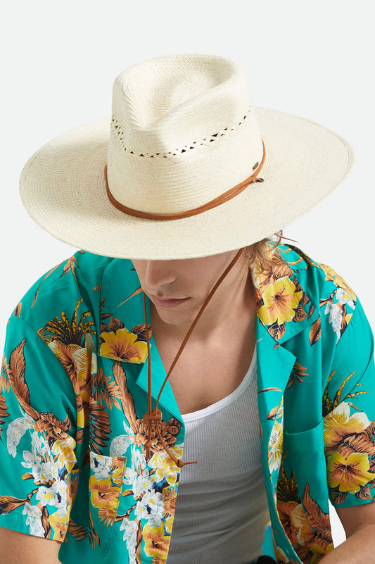 Brixton BECK STRAW RANCHER HAT