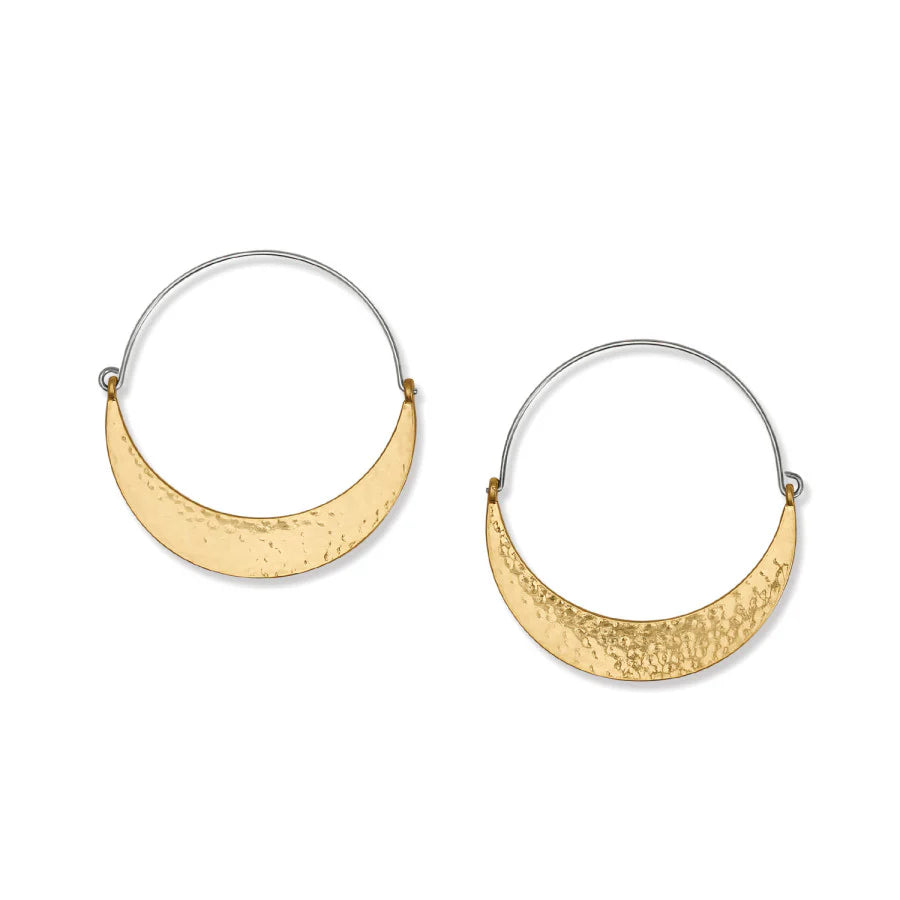 Palm Canyon Gold Hoop Earrings