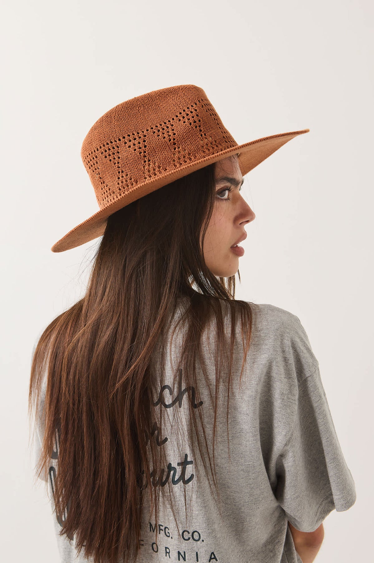 Brixton Sophia Knit Packable Hat - Caramel
