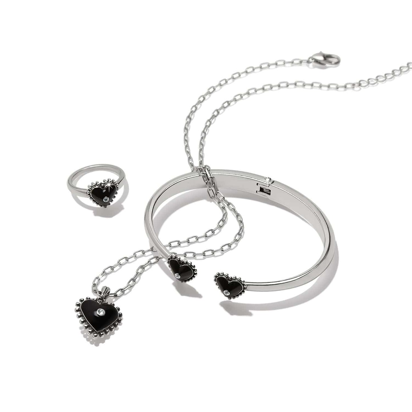Brighton Pretty Tough Amour Heart Necklace