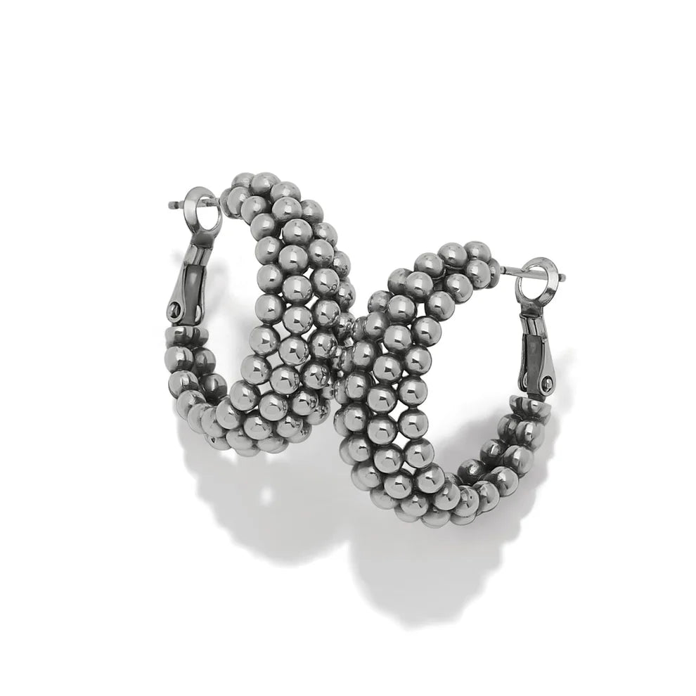 Brighton Pretty Tough Blossom Hoop Earrings