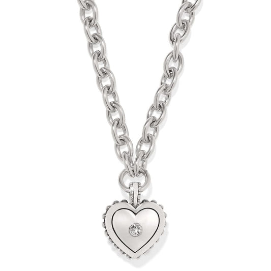 Brighton Pretty Tough Bold Two Tone Necklace