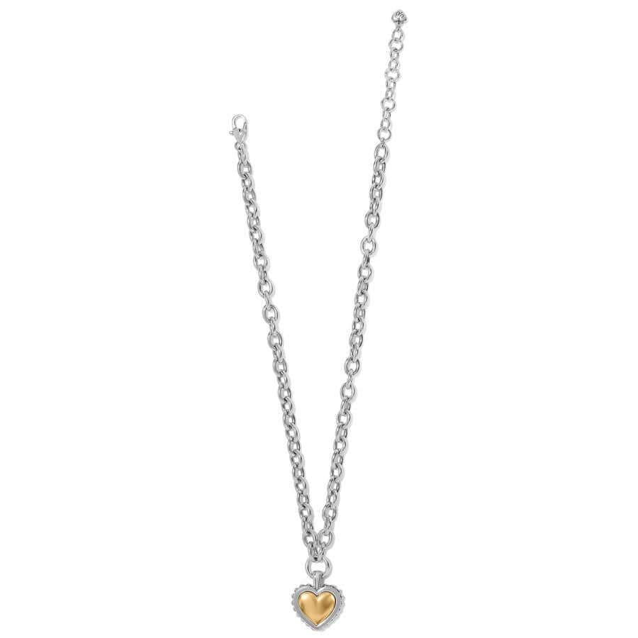 Brighton Pretty Tough Bold Two Tone Necklace