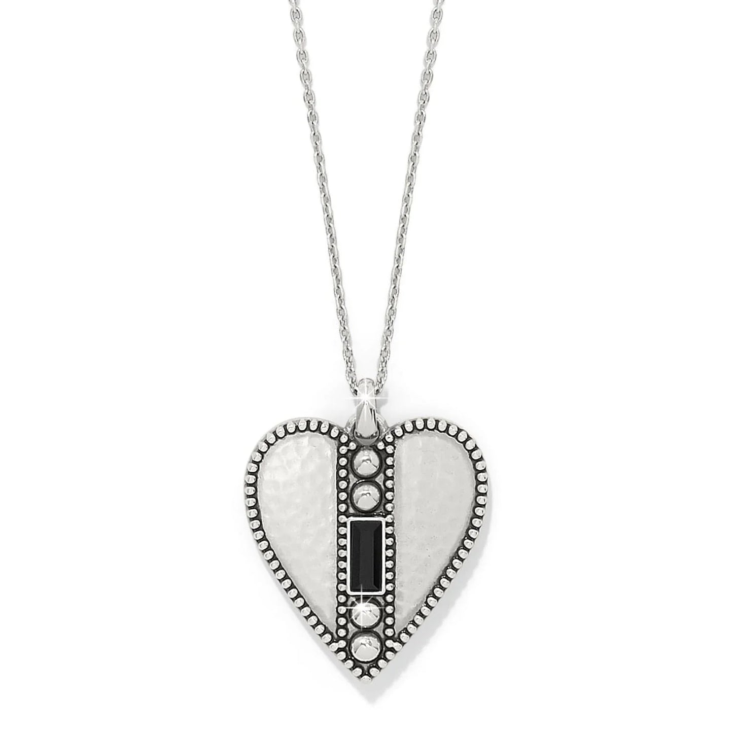 Brighton Pretty Tough Gem Heart Necklace
