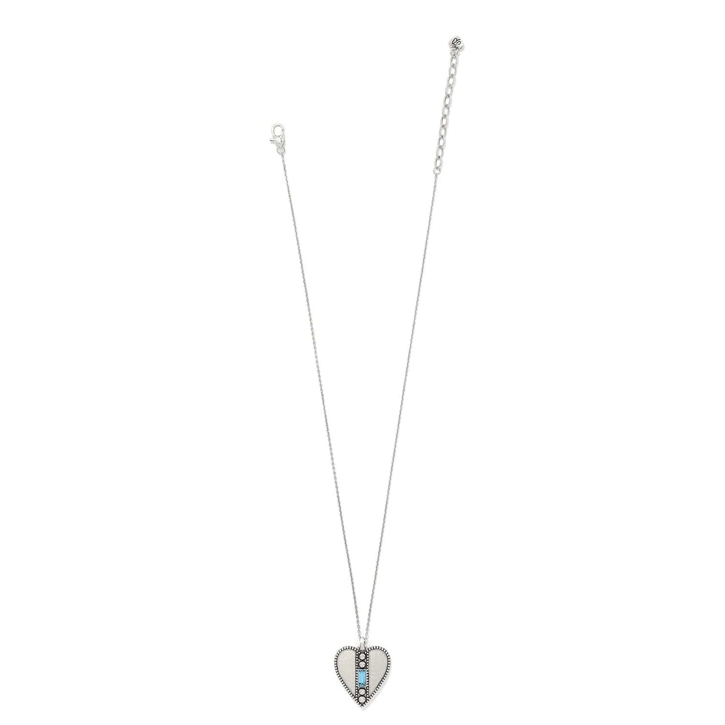 Brighton Pretty Tough Gem Heart Necklace