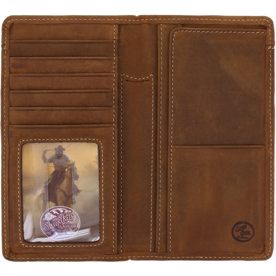 Western Classic Checkbook Wallet