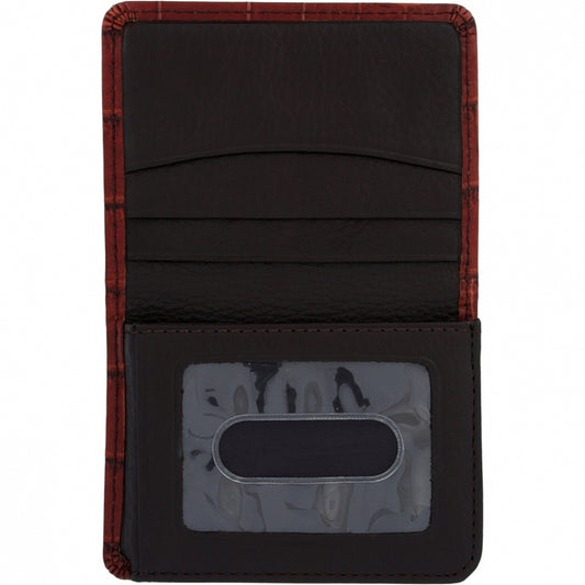 Brighton Brown or Black Rockefeller Flip Wallet