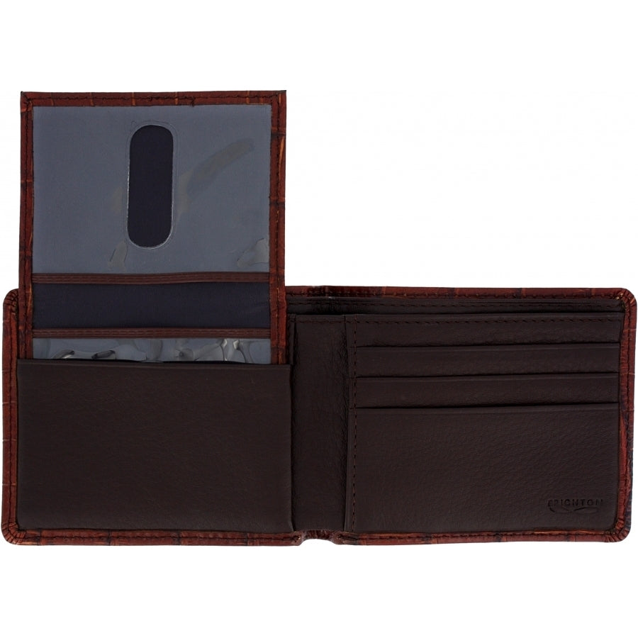 Brighton Black or Brown Rockefeller Passcase Wallet