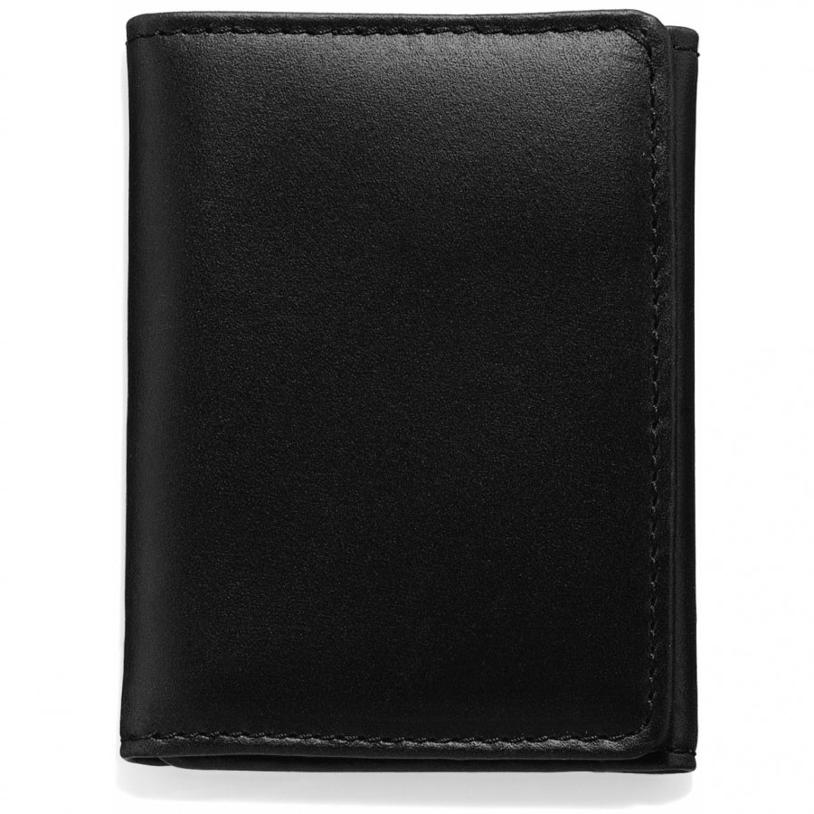 Brighton Brown or Black Forbes Tri-Fold Wallet