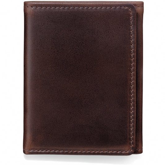 Brighton Brown or Black Forbes Tri-Fold Wallet