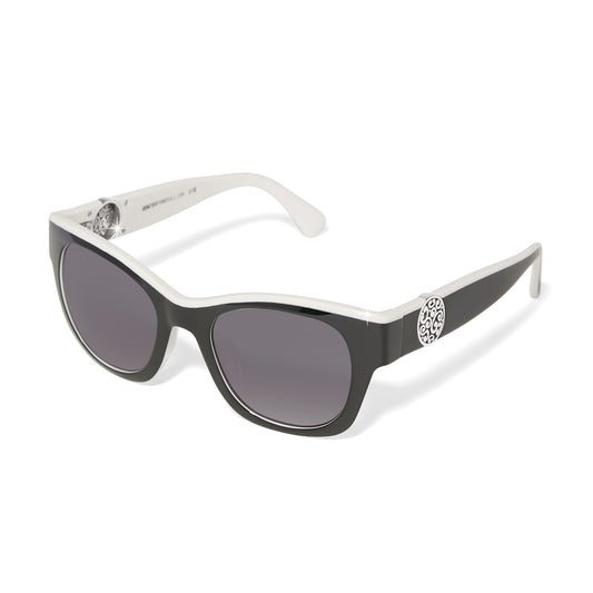 Brighton Contempo Medallion Dual Tone Sunglasses
