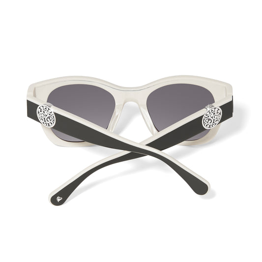 Brighton Contempo Medallion Dual Tone Sunglasses