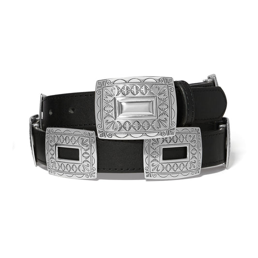 Brighton Copper Canyon Concho Belt