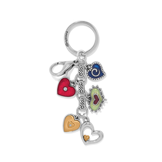 Brighton One Heart Key Fob