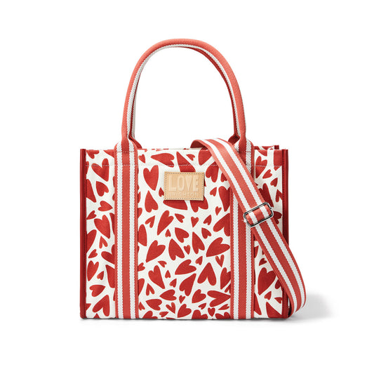 Brighton Flirty Love Canvas Carryall