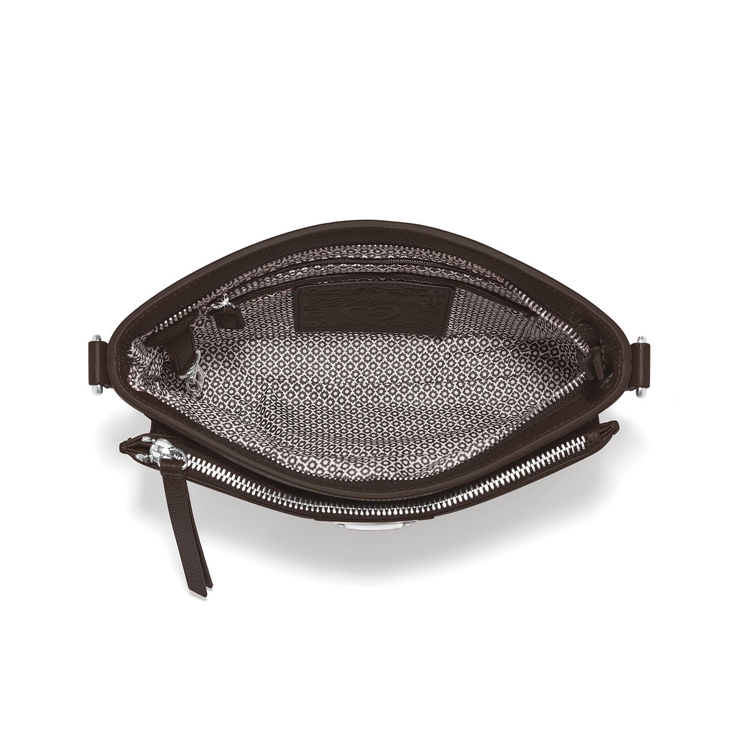 Brighton Jordyn Cross Body Organizer - Cocoa
