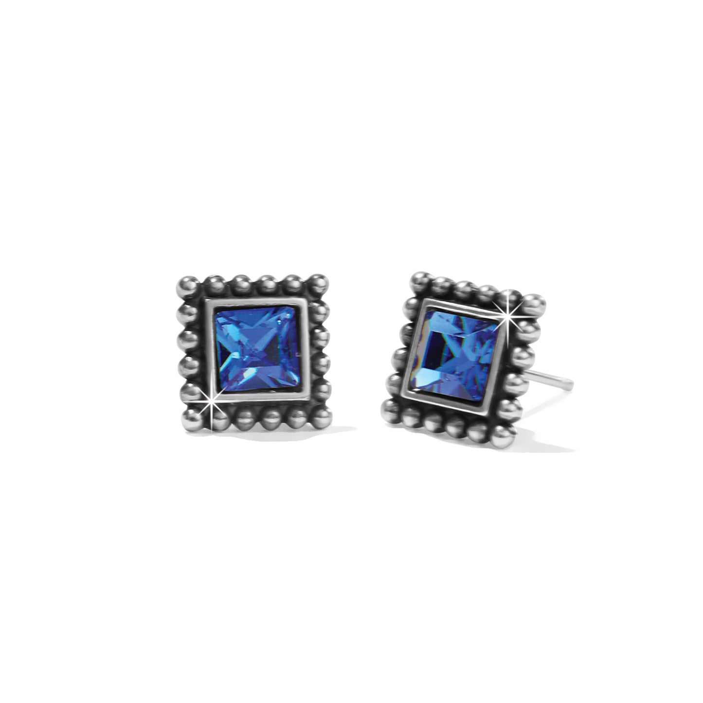 Brighton Sparkle Square Mini Post Earrings (Multiple colors)