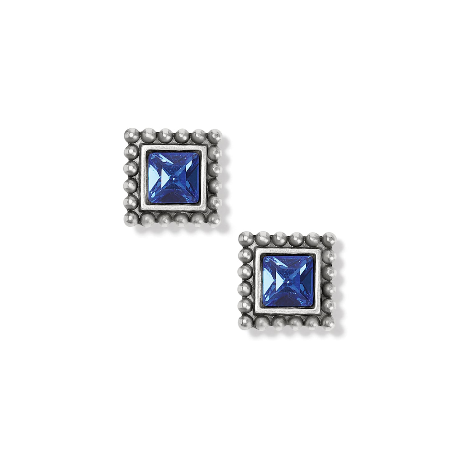 Brighton Sparkle Square Mini Post Earrings (Multiple colors)