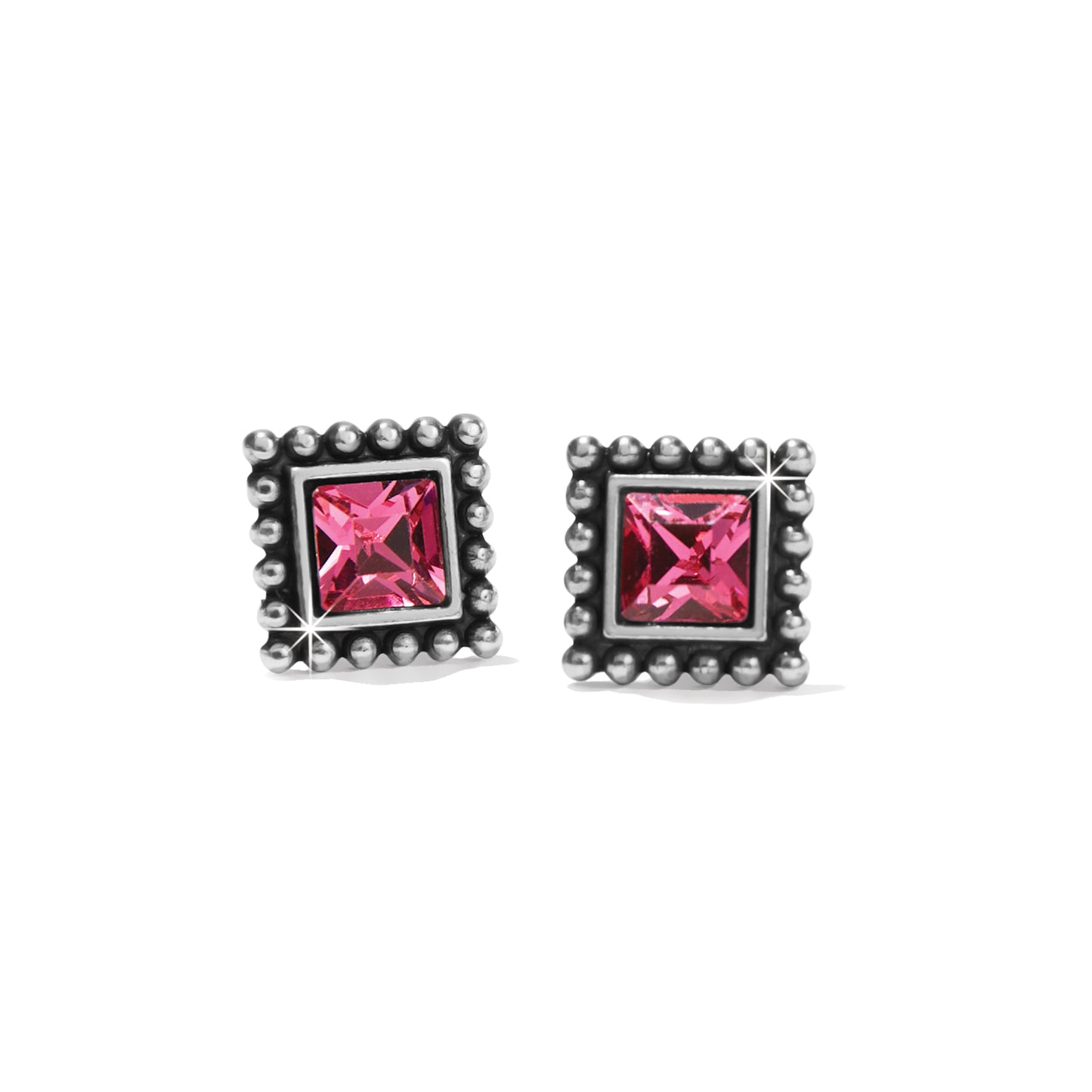 Brighton Sparkle Square Mini Post Earrings (Multiple colors)