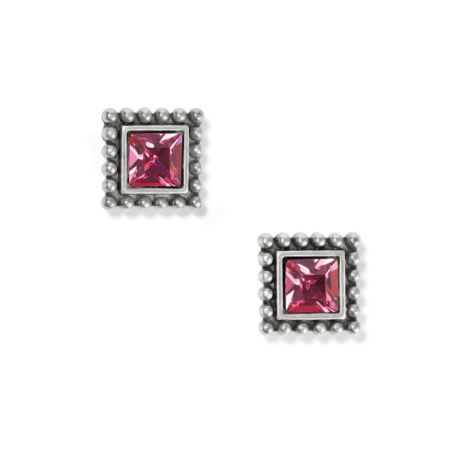 Brighton Sparkle Square Mini Post Earrings (Multiple colors)