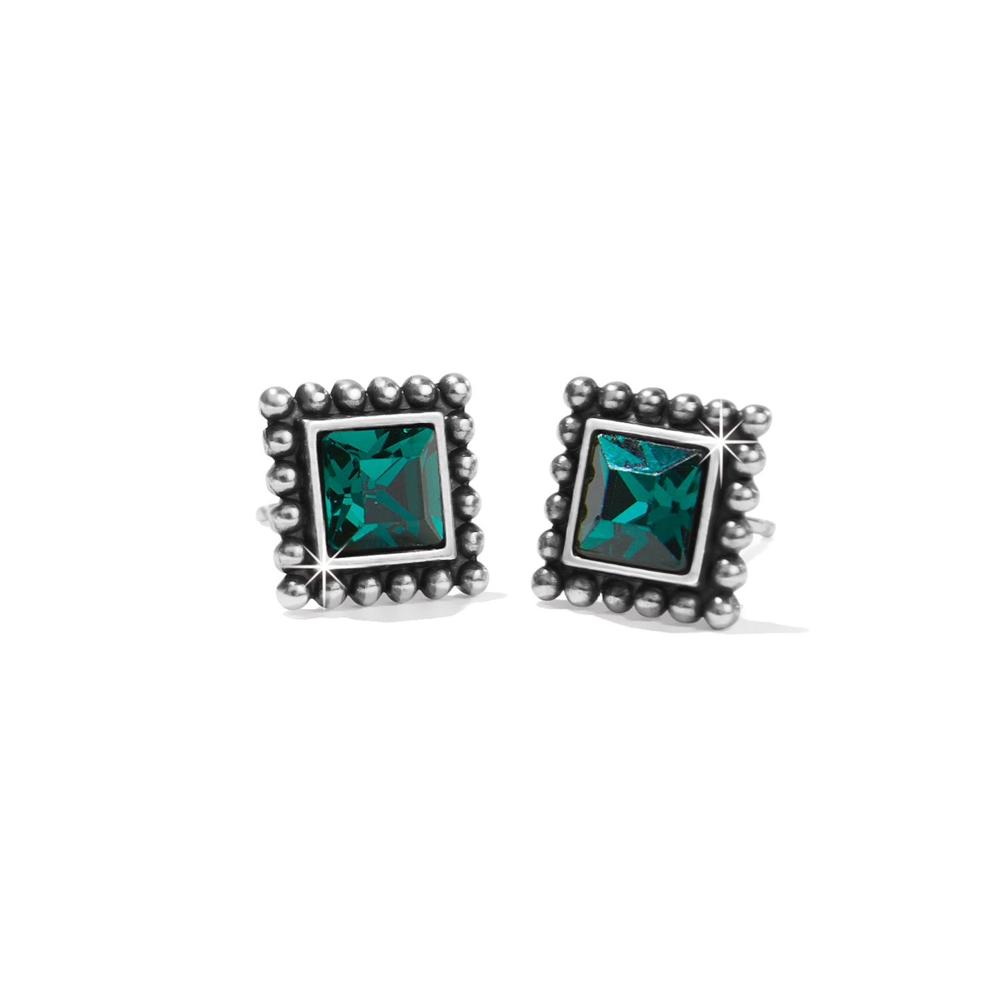 Brighton Sparkle Square Mini Post Earrings (Multiple colors)