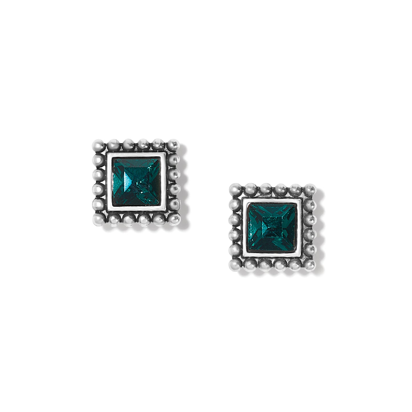 Brighton Sparkle Square Mini Post Earrings (Multiple colors)