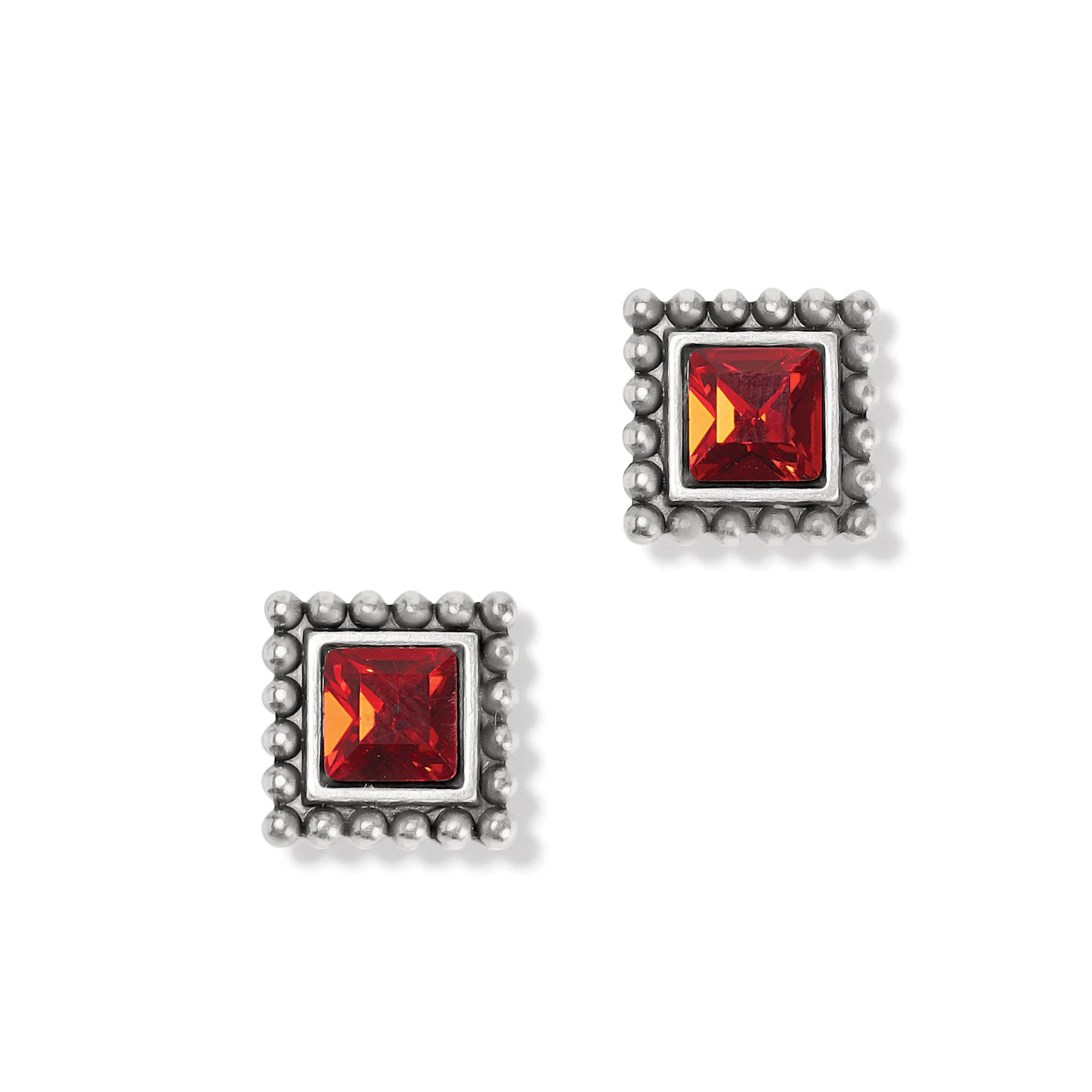 Brighton Sparkle Square Mini Post Earrings (Multiple colors)