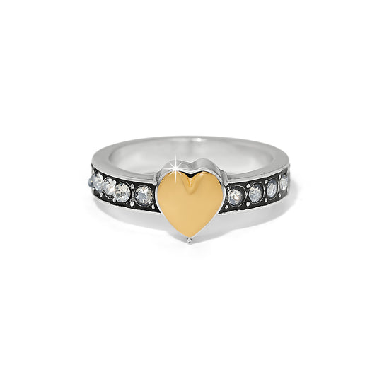 Brighton Mystery Of Love Heart Ring