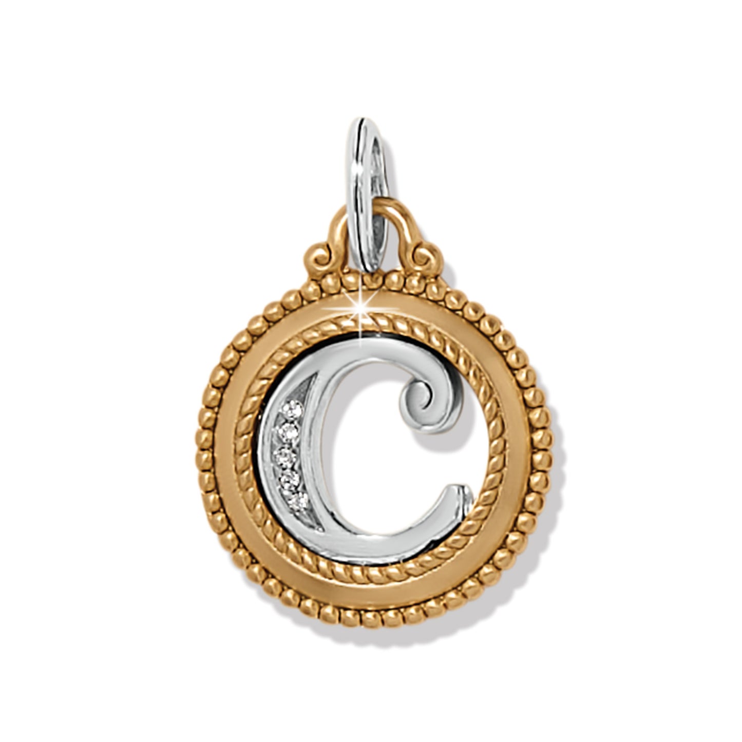 Brighton ABC Monogram Charm (multiple Letters)