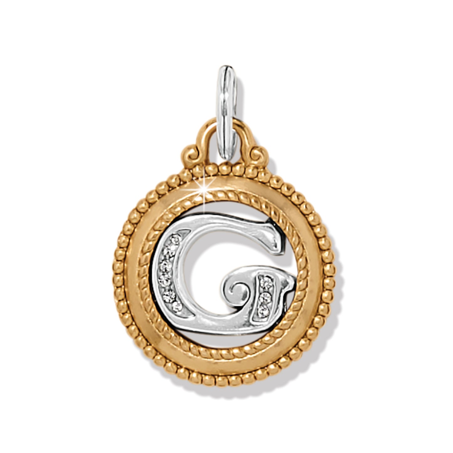 Brighton ABC Monogram Charm (multiple Letters)