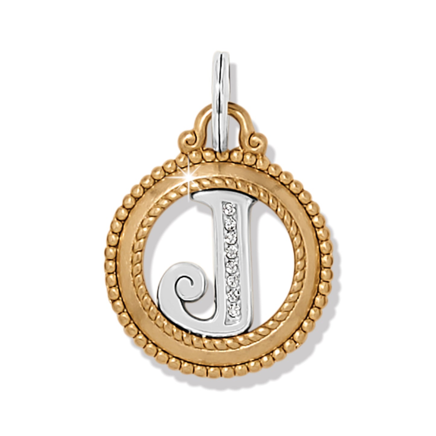 Brighton ABC Monogram Charm (multiple Letters)