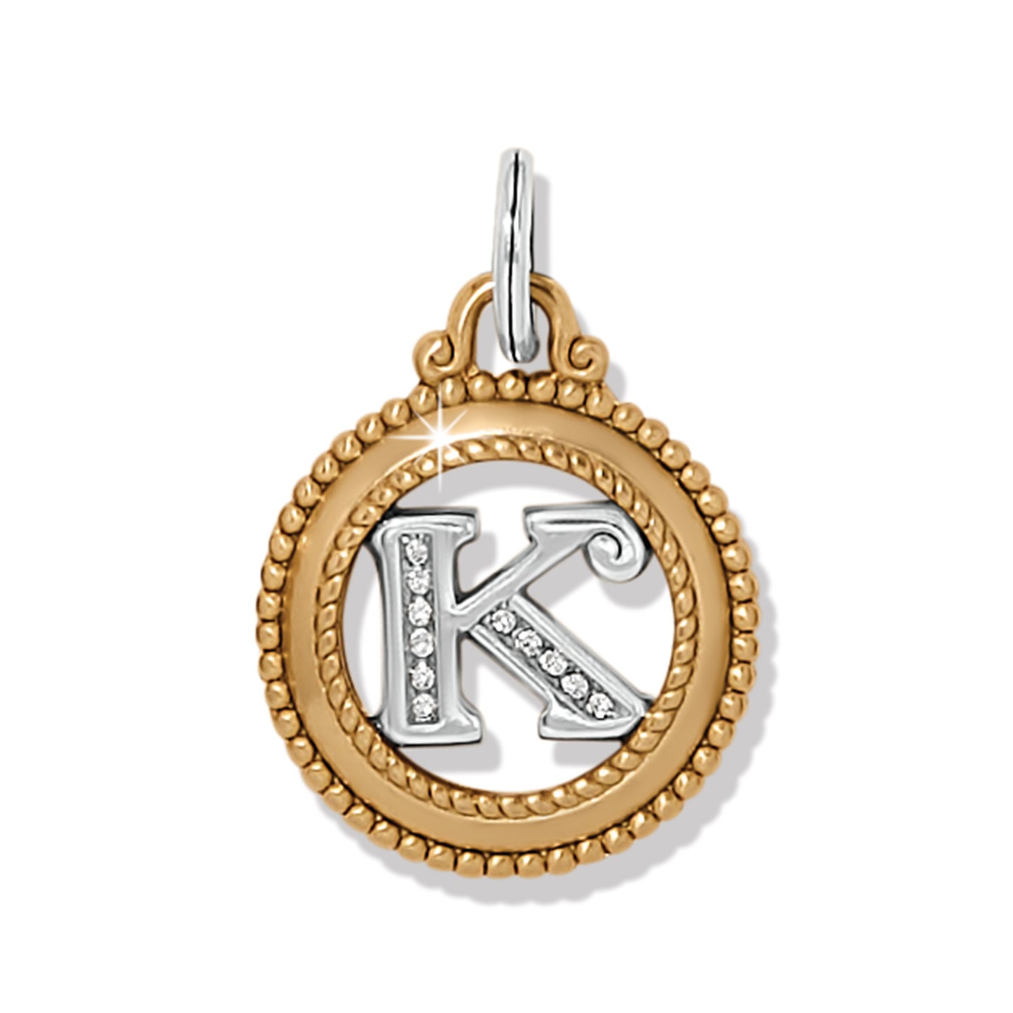 Brighton ABC Monogram Charm (multiple Letters)