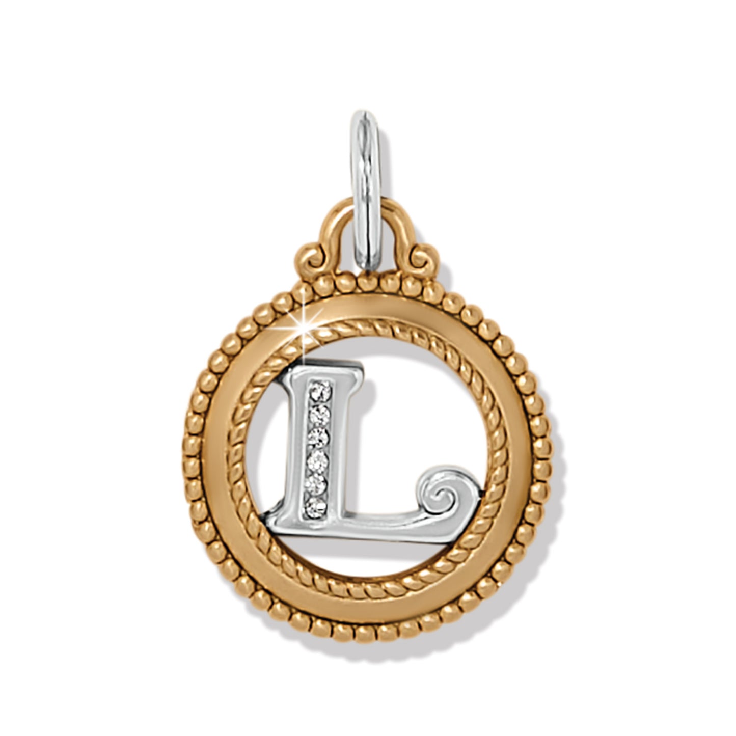 Brighton ABC Monogram Charm (multiple Letters)