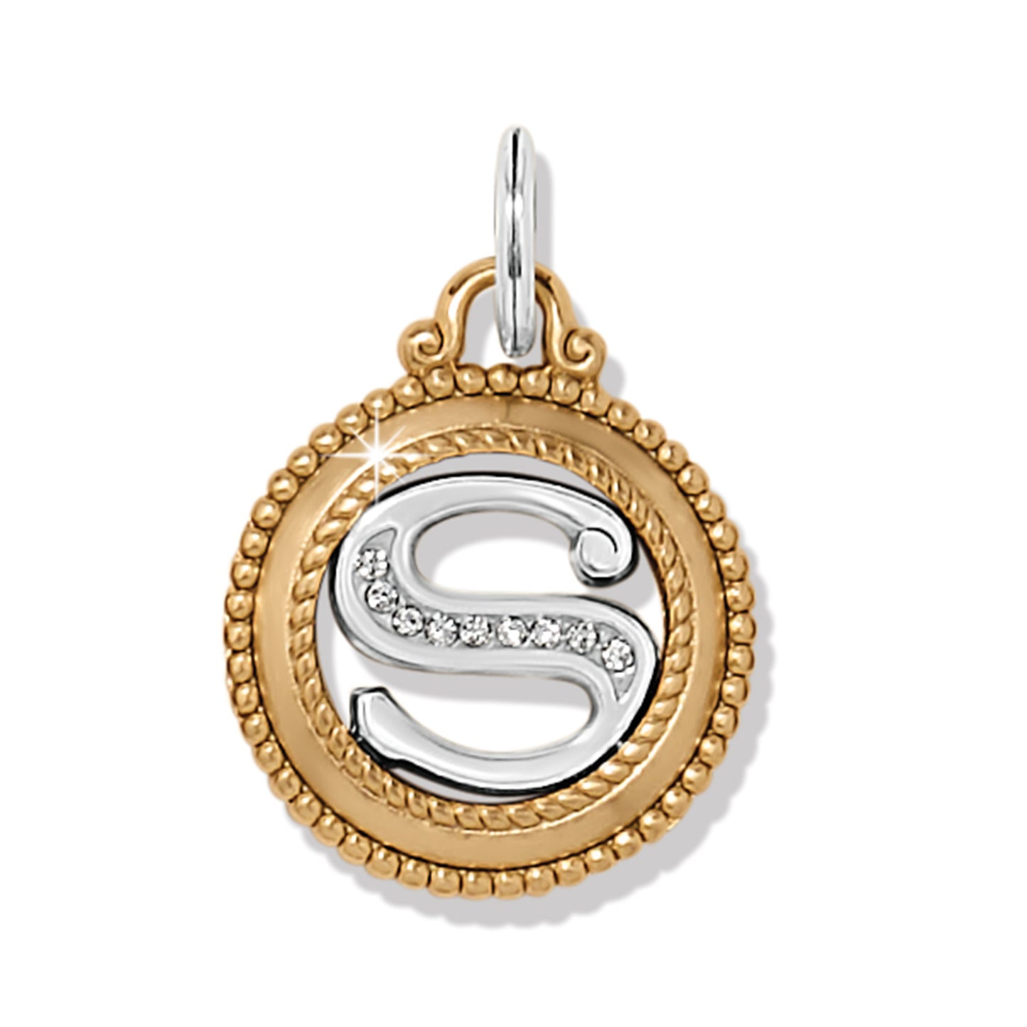 Brighton ABC Monogram Charm (multiple Letters)