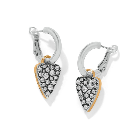 Brighton Love Messages Be Love Reversible Hoop Earrings