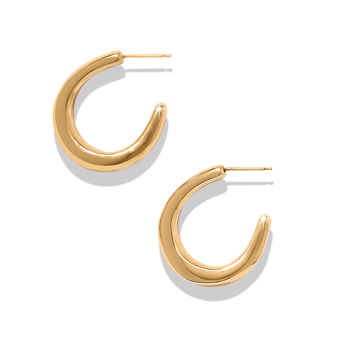 Brighton Gold Cascade Rio Hoop Earrings