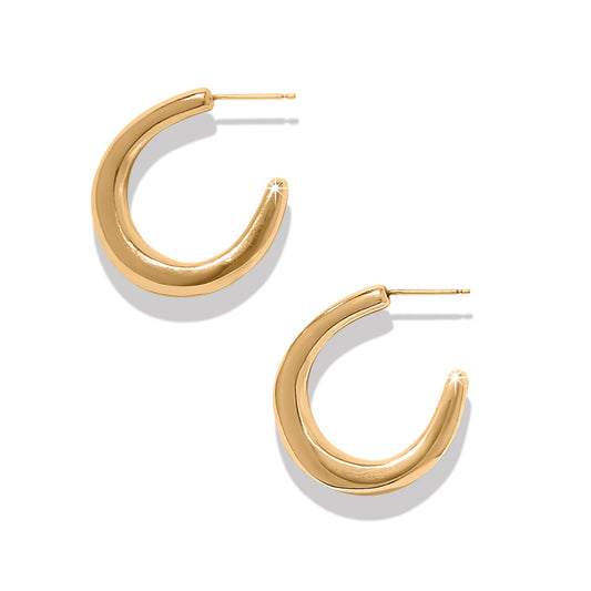 Brighton Gold Cascade Rio Hoop Earrings