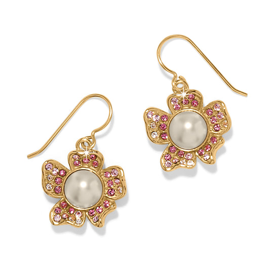 Brighton Everbloom Pearl Pink French Wire Earrings